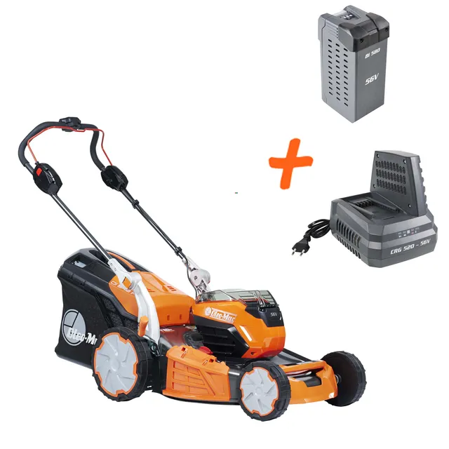 oleo-mac-gi-548-p-kit-tondeuse-batterie-56v-8ah-pro image 1