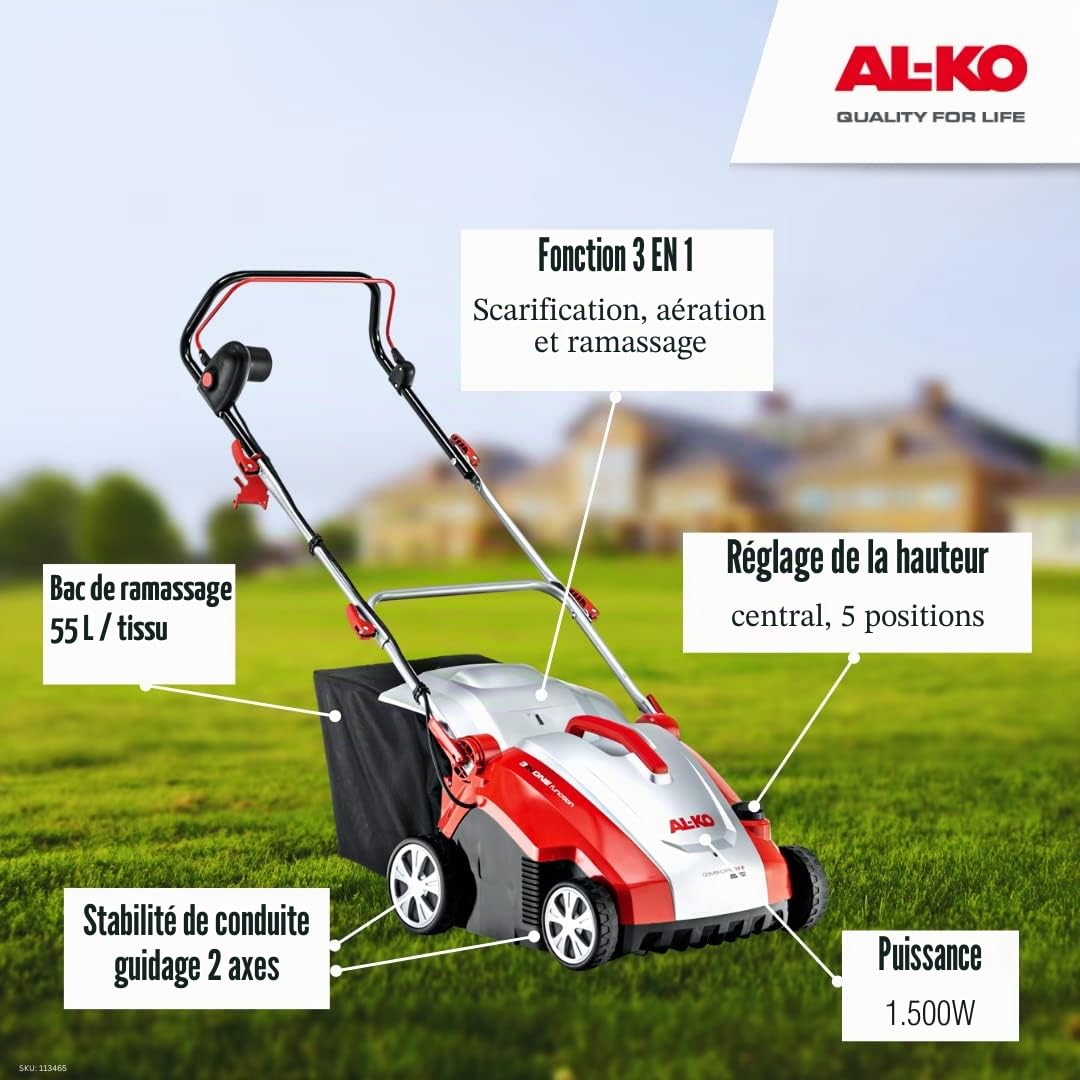 al-ko-scarificateur-a-rateur-lectrique-combi-care-36-e-comfort-36-cm-1500-w image 3