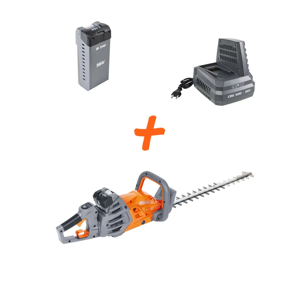 oleo-mac-hci-560-taille-haie-batterie-56v-batterie-4ah-chargeur image 1
