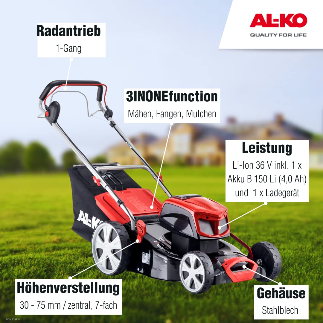 al-ko-46-9-li-sp-tondeuse-batterie-40v-46-cm-autotract-e image 2