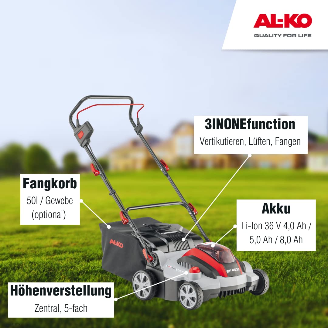 al-ko-sf-4036-li-energyflex-scarificateur-sans-fil-36v image 7